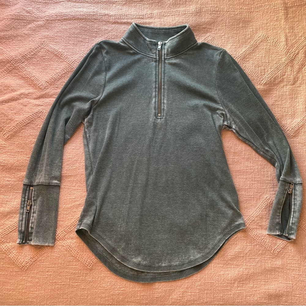 1/4 zip long sleeve